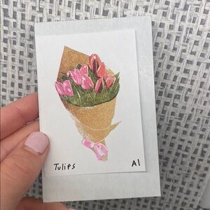 Anastasia INCIARDI Tulips NWT Mini Print